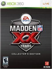 Microsoft Xbox 360 (XB360) Madden 2009 20th Anniversary Collector's Edition (No Slipcase) [In Box/Case Missing Inserts]